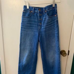 Madewell Slim Wide Leg Crop